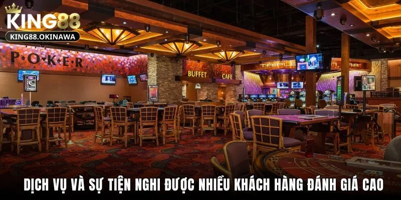 Sòng Bài Casino Phú Quốc - Chơi Đỉnh Cao, Chuẩn Quốc Tế 2 Dịch vụ và sự tiện nghi được nhiều khách hàng đánh giá cao