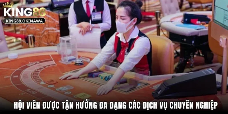 Sòng Bài Casino Phú Quốc - Chơi Đỉnh Cao, Chuẩn Quốc Tế 3 Hội viên được tận hưởng đa dạng các dịch vụ chuyên nghiệp