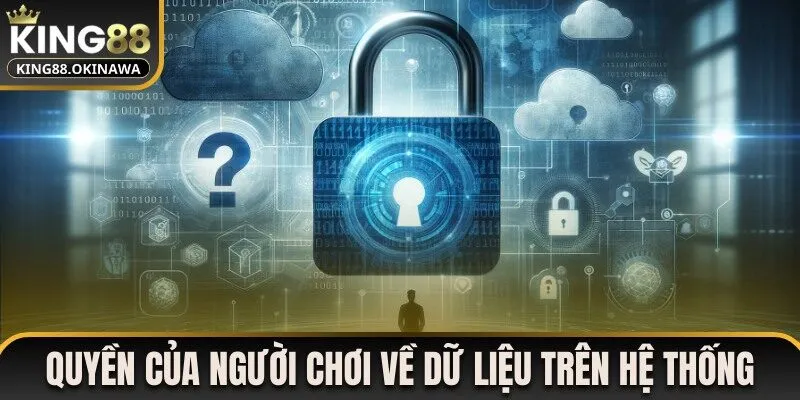Quyền Riêng Tư Tại King88 3 Quyền của người chơi về dữ liệu lưu trữ tại nhà cái